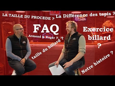on répond à vos questions ! 🎱Quel procédé ? ou pratiquer le billard ? Notre histoire ...