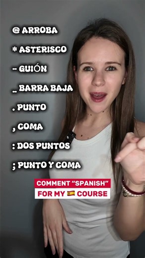 Spanish Punctuation & Symbols