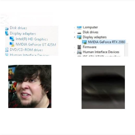 😂😑Video card problem vs rtx #nvidiageforcegt425m #nvidiageforcertx2080 #subscribe #edit