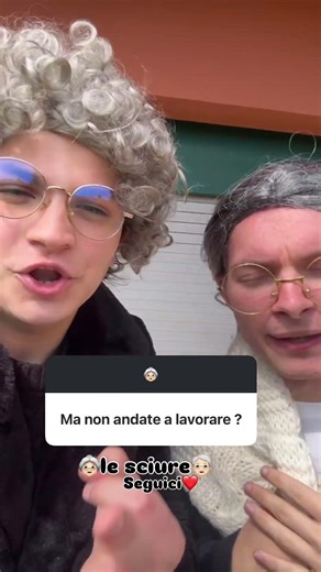 Non andate a lavorare ? | LE SCIURE #comicità #perte