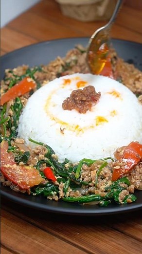 Quick and Easy Water Spinach Recipe #cooking #food #easyrecipe