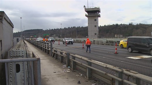 Major traffic disruptions possible as SR 99 1st Ave S Bridge closes for three days