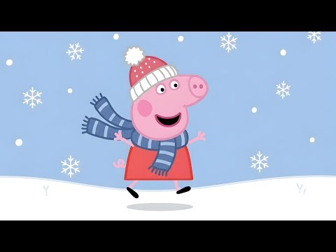 Peppa Pig & Family 🐷 Fun Snow Games ❄️ For the Whole Family on a Cold Winter Day ❄️🐷
