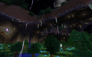 缤纷纪元ChromatiCraft【群系介绍】Luminous Cliffs发光悬崖
