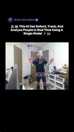🤖👀 This AI Can Detect, Track, And Analyze People In Real Time Using A Single Model ⚡📷