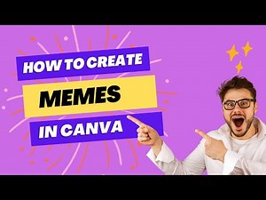 Creating Memes Made Easy: Canva's Simple Tricks!