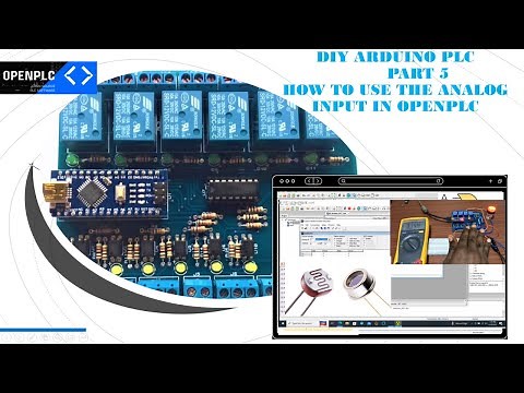 DIY Arduino PLC - How to Use the Analog Input in OpenPLC