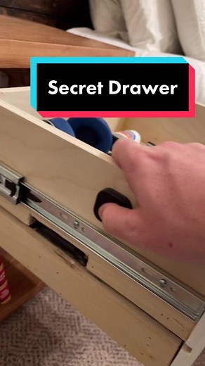 DIY Nightstand with Biometric Secret Drawer | Woodworking Project