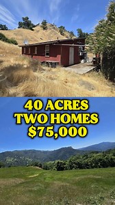 40 Acres - 2 Ponds - $75,000 | Log Homes