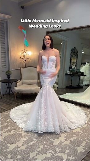 Little Mermaid Inspired Wedding Dresses