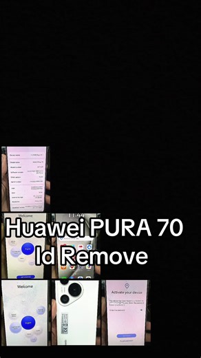 Huawei PURA 70 ID Removal Guide
