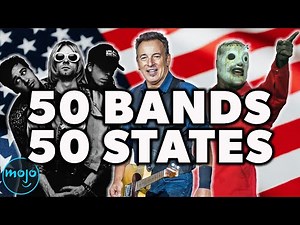 50 Iconic Bands in ALL 50 States of America | Full Doc
