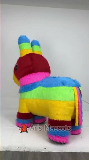 Adult Inflatable 4 leg Donkey Pinata Costume for Entertainments Full Body Furry Blow Up Suit