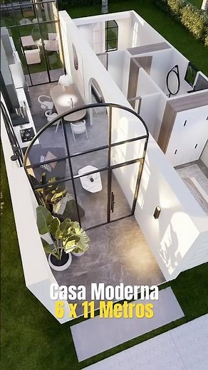 20'x33' (6x10 Meters) Tiny House Design with 2 Bedrooms - This Tiny House will surprise you!