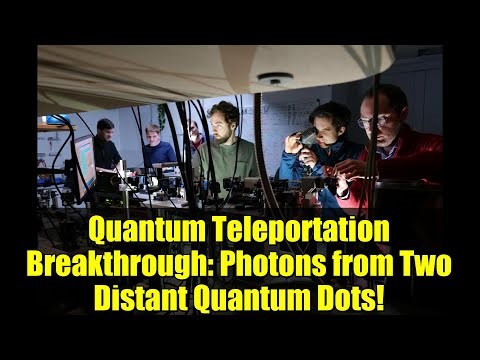 Quantum Teleportation Breakthrough: Photons from Two Distant Quantum Dots!