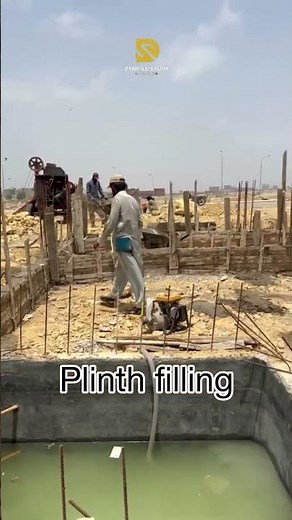 Block M, R-1370 – Naya Nazimabad || Plinth shuttering, & filling Sewerage line fitting Completed