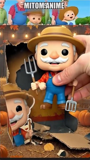Unboxing Funko pop Melon X Grandpa Toys #cocomelon #grandpa