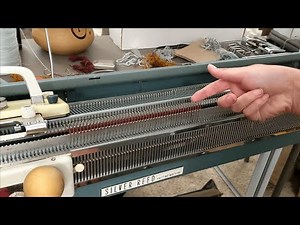 Tubular knitting on a Silver Reed SK10 and SR10