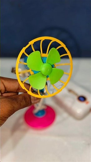 How To Make Mini Electric Fan At Home / Miniinventions