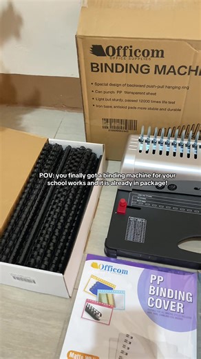 Affordable Binding Machine for School and Business