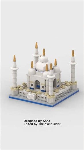 LEGO Tiny Taj Mahal | 3D Animation Build