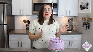 Chiffon cakes are unique in that they include liquid fat and also whipped egg whites. Chiffon cakes are often baked in a tube pan and you can bake this cake that way. But today we are baking into layers so we can use it to learn how to build a layer cake! THE CHIFFON MIXING METHOD STEPS ARE: Sift together your dry ingredients Mix together your wet ingredients. Whip your egg whites into a meringue. Combine the liquid and dry ingredients together. Fold the meringue into the batter. **TUNE IN TOMOR