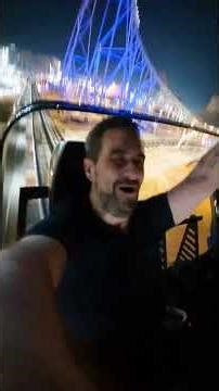 Fahrt mit mir FALCONS FLIGHT, die schnellste, höchste und längste Achterbahn der Welt #falconsflight