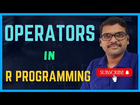 OPERATORS IN R PROGRAMMING || Arithmetic, Logical, Relational, Assignment, Miscellaneous Operators