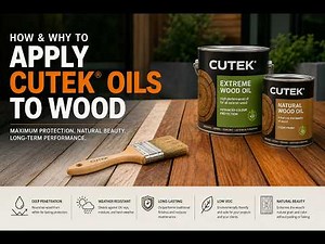 Mastering Wood Protection with CUTEK Oil