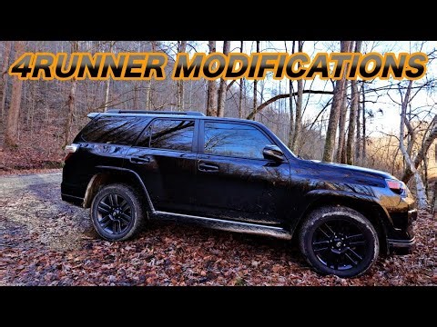 2019 Toyota 4Runner Limited Nightshade Mods