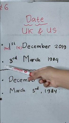 Cara menulis dan membaca tanggal dalam Bahasa Inggris #date #belajarbahasainggris