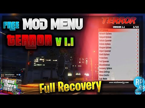 COMMENT UTILISER LE MOD MENU TERROR GTA 5 PC