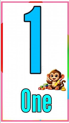 Number Song With Colour || Red Yellow Orange Counting 1-10 #shorts #kids short