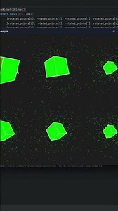 Mind-Blowing Rotating Cube Animation with PySide6: Watch it in Action! #pyhton #computerscience