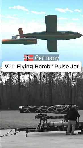 V-1 Flying Bomb - Pulse Jet Engine