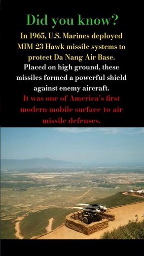 Did You Know These Missiles Guarded Vietnam’s Skies? | MIM-23 Hawk Defense #vietnamwar