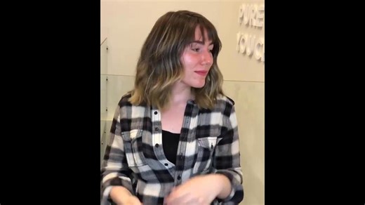 Long Brown Hair Cut And Coloring