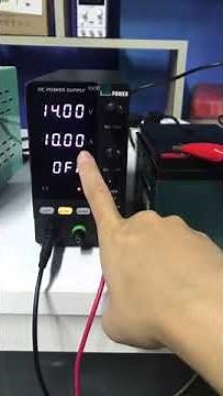 How to use KUAIQU SPPS-C3010C Battery Charger DC Power Supply?