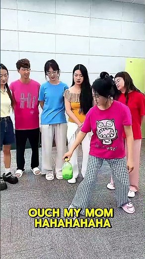 Bottle Balance on Feet Challenge 😂 | Try Not to Laugh! #funnychallenge #shorts