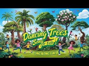Dancing Trees Song for Kids! 🌳🎶 Sing Along Fun! (No Date)#kidssong