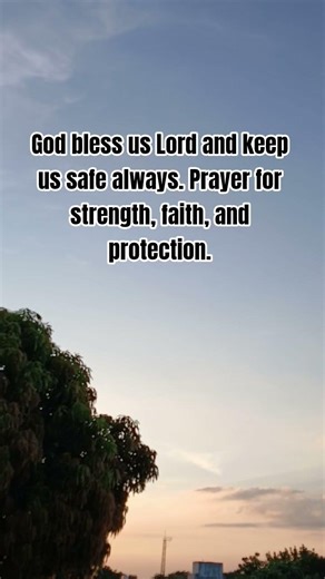 God Bless Us Lord and Keep Us Safe Always #godblessyou #godbless #shorts
