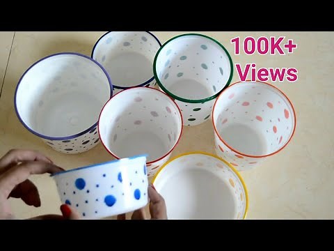 How to reuse empty plastic containers | Make multipurpose organiser from waste food containers