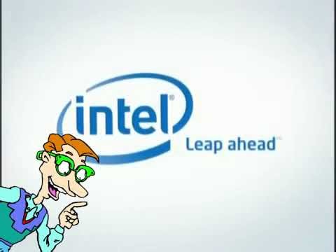 Drew Pickles goes to the Intel "Leap Ahead" Logo