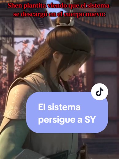 Es que lo que se dañó fue el jaswer, el jaswer del archivo pero del módulo 😔👍 #sistemadeautosalvaciondelvillanoescoria #svsss #scumbagsytem #shenqingqiu #luobinghe