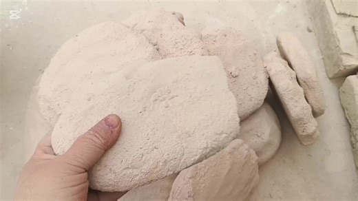 pink 🩷 mud dirt dry floor and water crumbling 💦 ASMR satisfying video #asmr #satisfyingvideo #crumbling #❣️❣️❣️