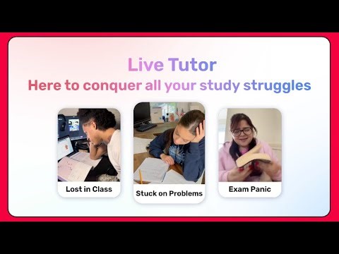 Meet Gauth AI Live Tutor 2.0 — Emma 👩‍🏫