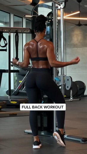 Save and try this for your next BACK day!👇🏾 METHOD: Circuit one: 10 Single Arm Lat Pulldowns per side 12 Squat Cable Row 12 Rope Pulldowns Repeat 3 sets Circuit two: 10 Seated Straight Bar Pulldowns 11 Single Arm Row per side 10 Face Pulls Repeat 3 sets If you liked this workout, hop inside the @reset.app to see more daily workouts and other structured training programs — Start your 7-Day Free Trial TODAY! 🥳