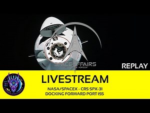 NASA/SpaceX - CRS SPX-31 - Docking Forward Port ISS - November 5, 2024