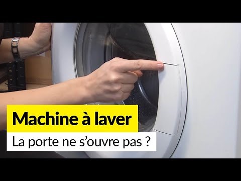 Porte de Lave Linge Bloquée