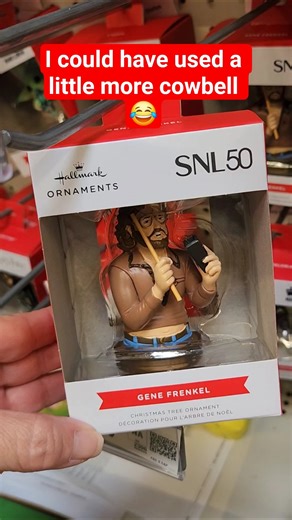 New SNL ornament. Who remembers this skit with Christopher Walken?